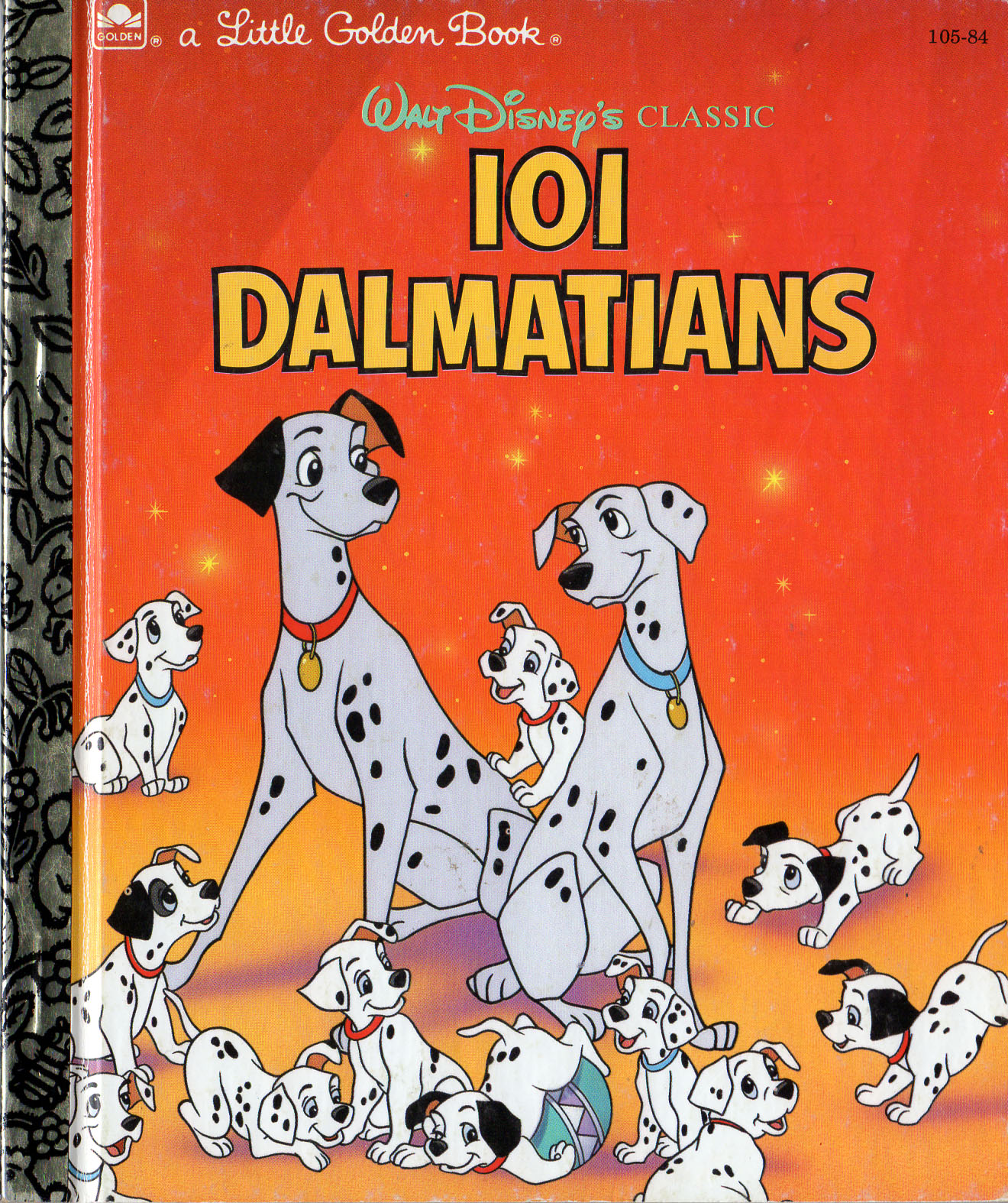 101 DALMATIONS Walt Disney Classic Little Golden Book