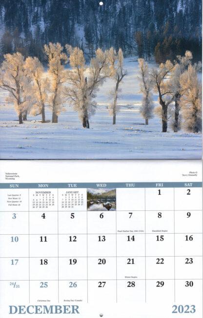 2024 Calendar - Landscapes of America (page)