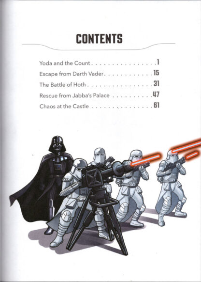 5-Minute Star Wars Villain Stories (contents)