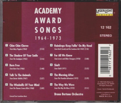 Academy Award Songs (back)