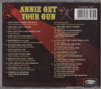 Annie Get Your Gun - back
