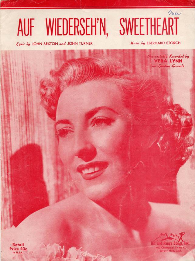 Auf Wiederseh'n, Sweetheart