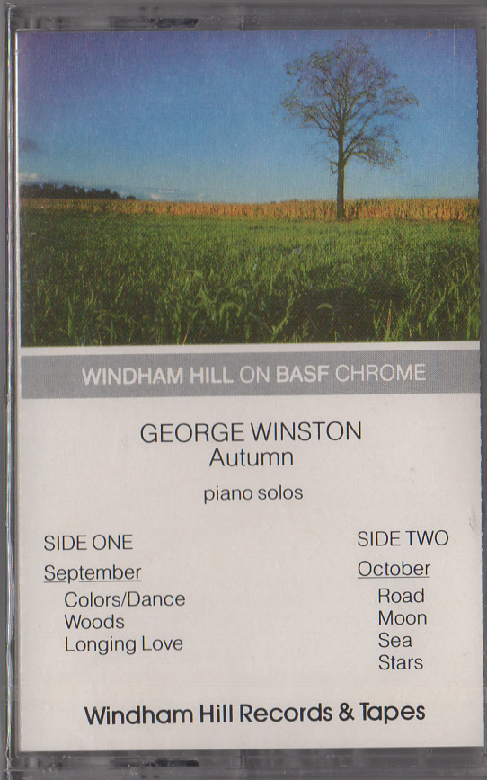 AUTUMN - George Winston, New/Sealed Cassette WT-1012