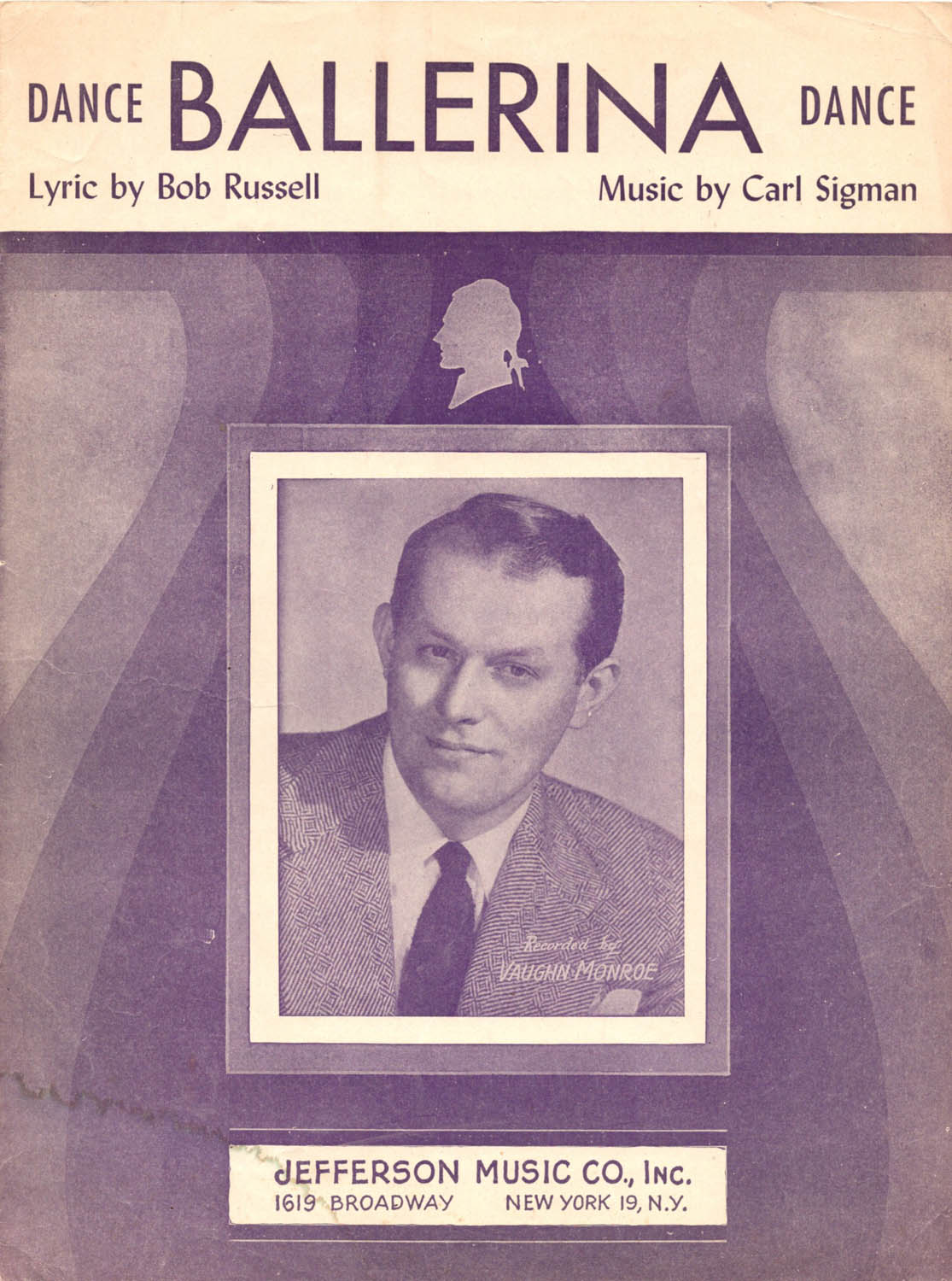 - Bob Russell, Carl Sigman, Vaughn Monroe, 1947 Music