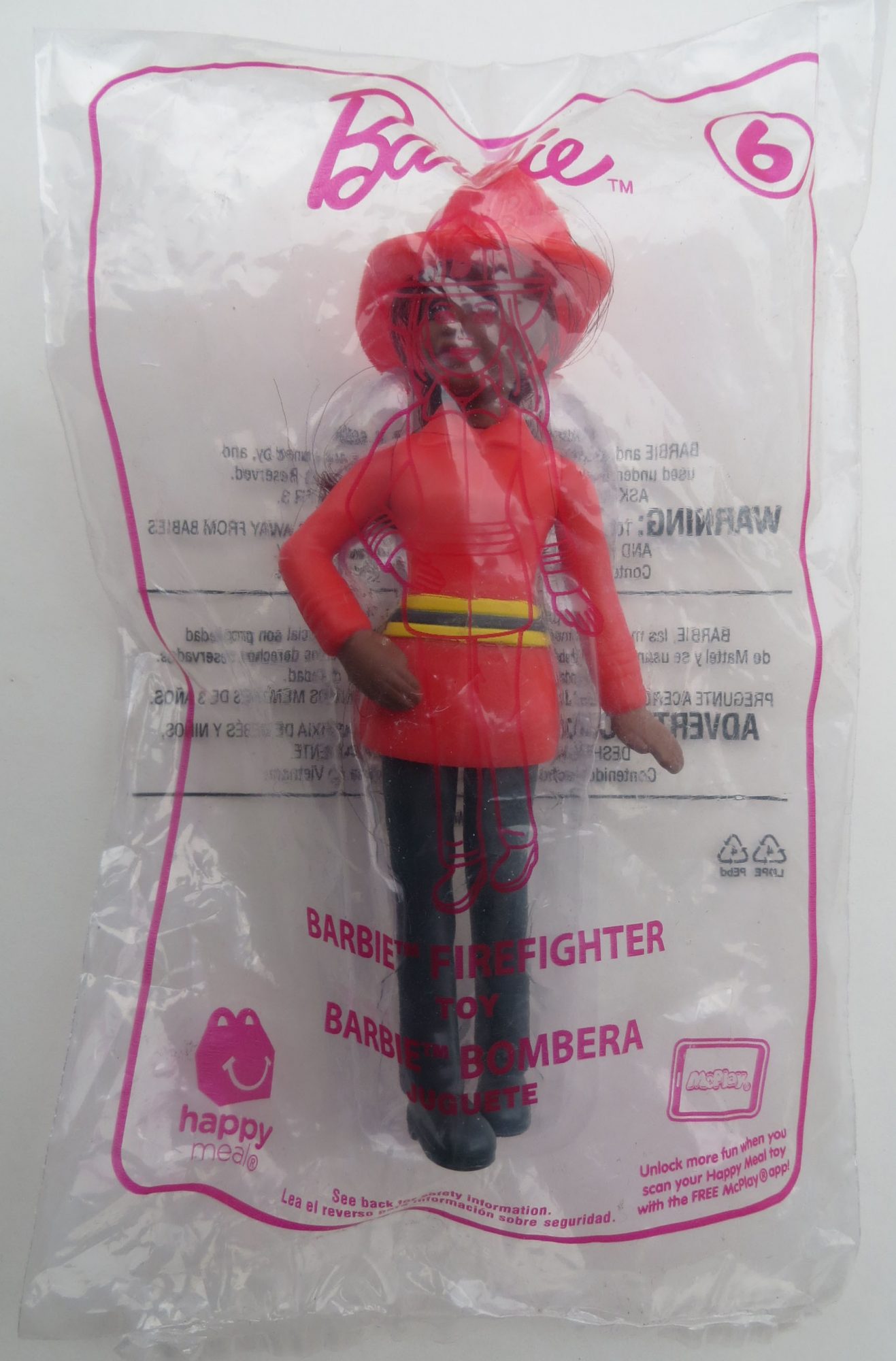 Brand New in Sealed Package McDonalds 2019 Barbie Happy Meal Toy 