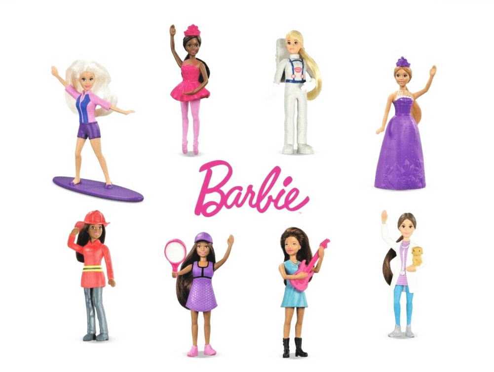 McDonalds 2019 Barbie Happy Meal Toy Brand New in Sealed Package