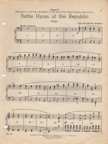 Battle Hymn of the Republic (page)