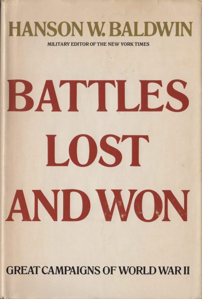 Battles Lost And Won