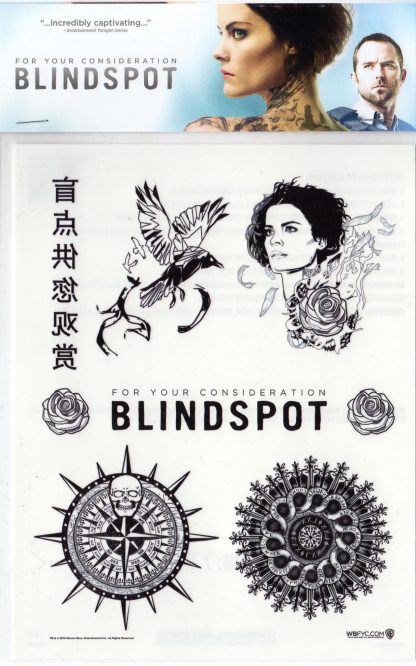 Blindspot Temporary Tattoos