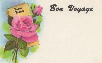 Bon Voyage floral enclosure