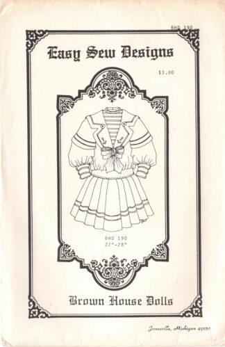 Brown House Dolls BHD 190