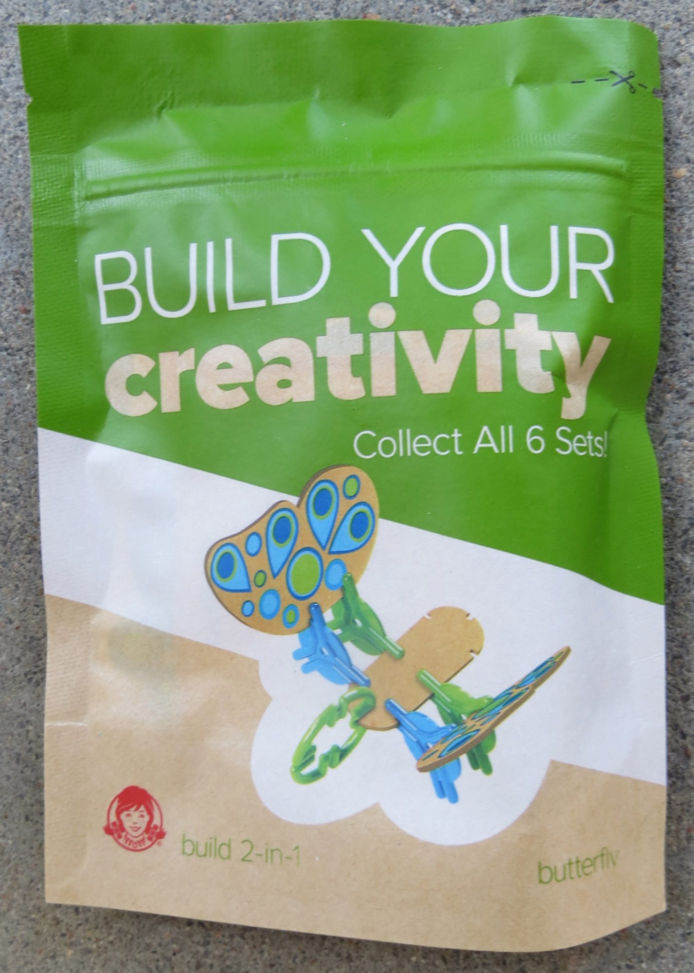 Various Wendy’s Kids Meal Build Your Creativity Toys 