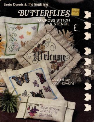 Butterflies to Cross Stitch & Stencil
