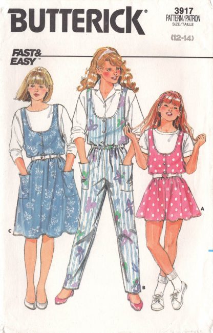 Butterick 3917