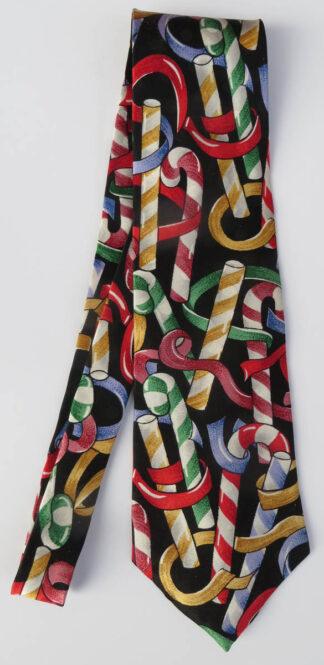 Candy Canes Christmas Necktie
