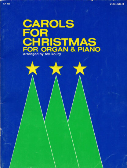Carols For Christmas for Organ & Piano