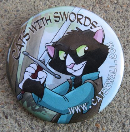 Cats With Swords - forest background