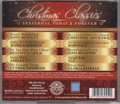 Christmas Classics: Yesterday, Today & Forever (back)