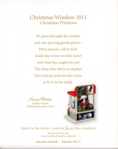Christmas Window 2011 (back)