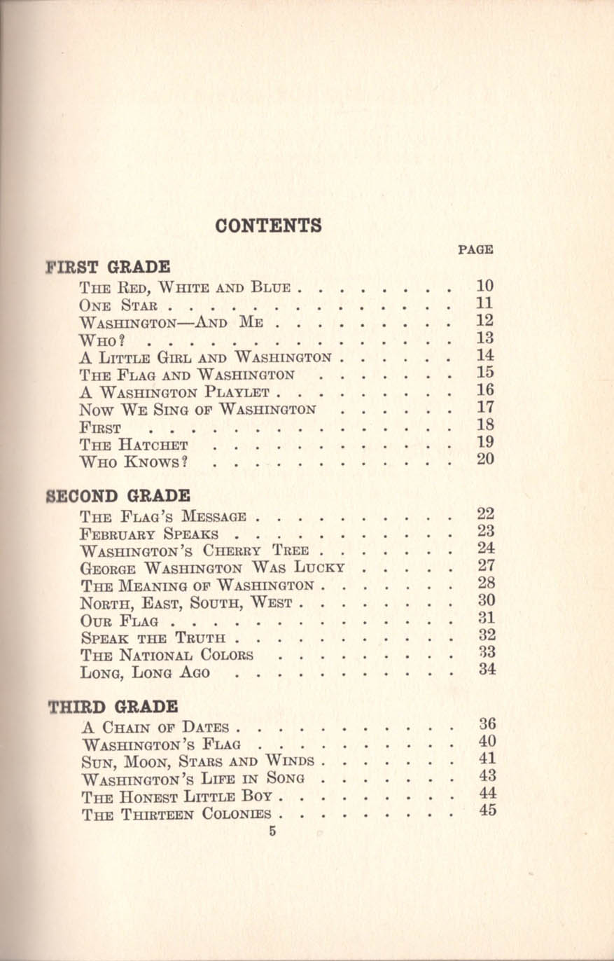 COMPLETE WASHINGTON PROGRAMS Alma Laird, 1931