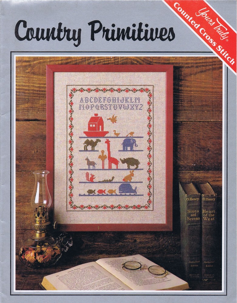 COUNTRY PRIMITIVES Yours Truly Counted Cross Stitch 6259