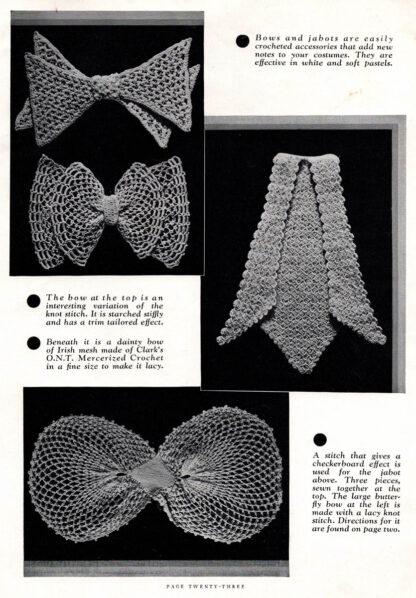 Crocheted Neckwear (page 23)