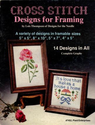 Cross Stitch Designs for Framing
