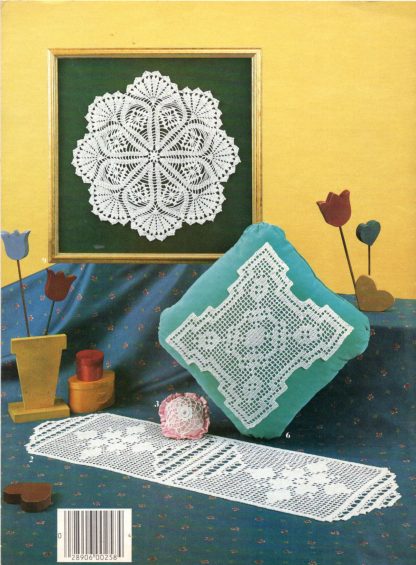 Decorating With Crocheted Doilies (back)