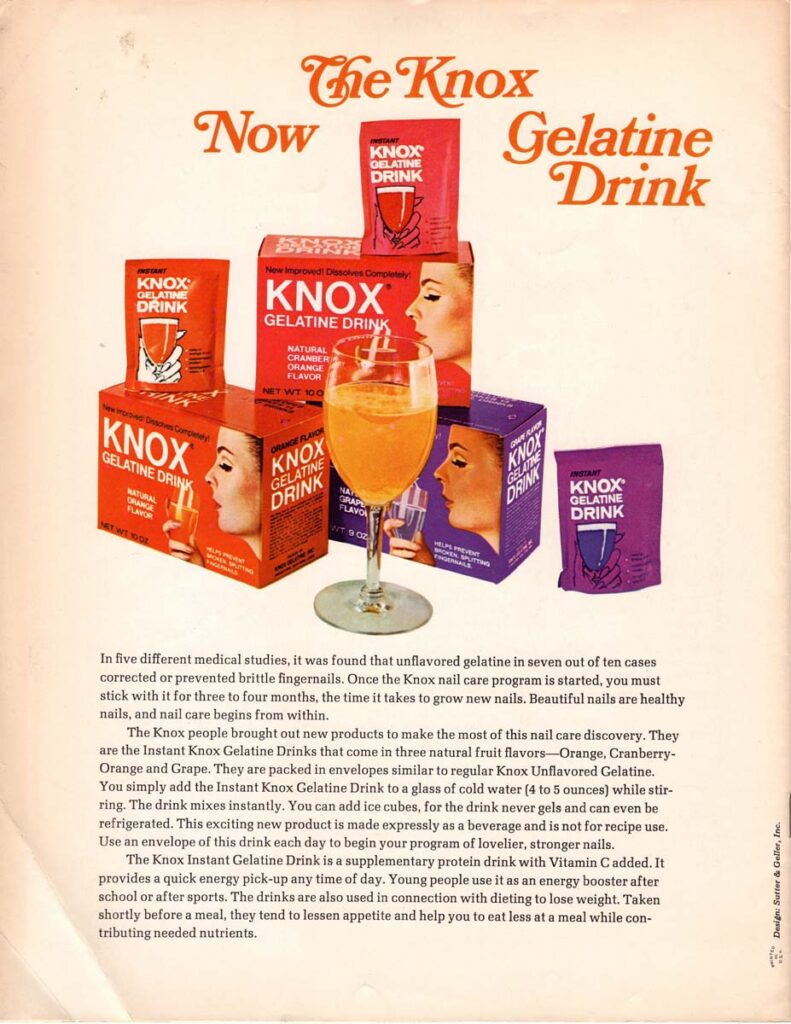 DISHES THAT FLY Vintage Knox Gelatine Recipes
