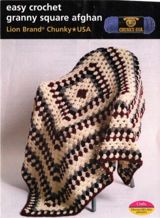 Easy Crochet Granny Square Afghan