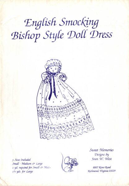 English Smocking Bishop Style Doll Dress