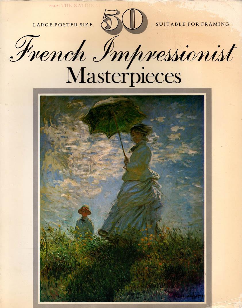 50 FRENCH IMPRESSIONIST MASTERPIECES – National Gallery, Suitable For Framing