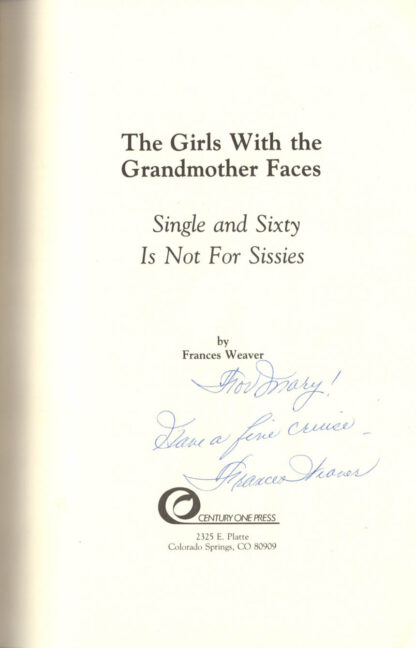 The Girls With The Grandmother Faces (signature)