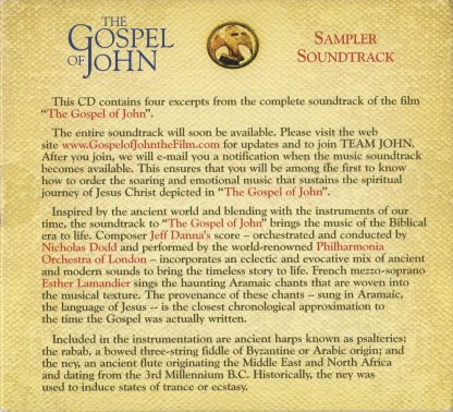 The Gospel of John - back