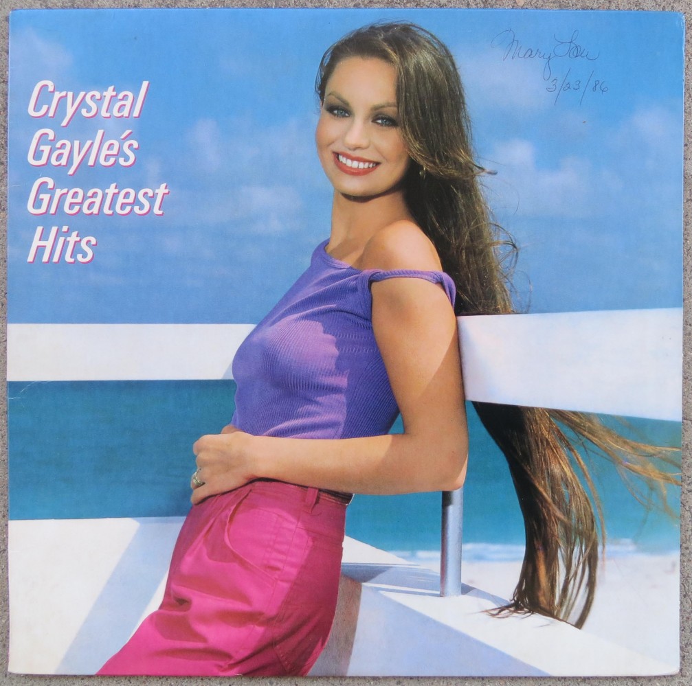 Crystal gayle album covers