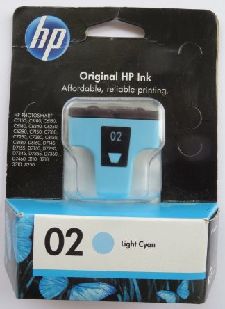 HP 02 Light Cyan