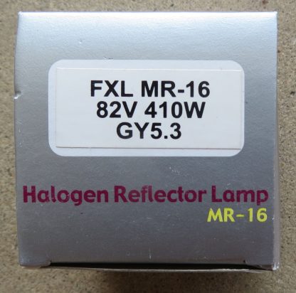Halogen Reflector Lamp FXL MR-16 - top