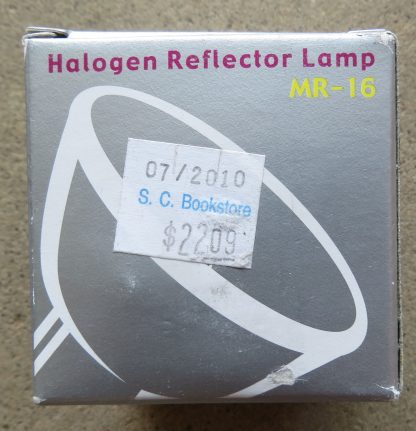 Halogen Reflector Lamp FXL MR-16 - side
