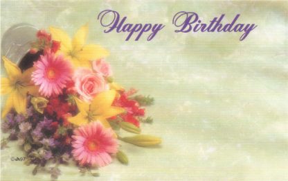 Happy Birthday - lily mix bouquet