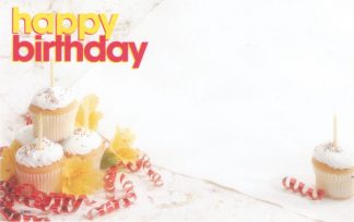Happy Birthday - cupcakes