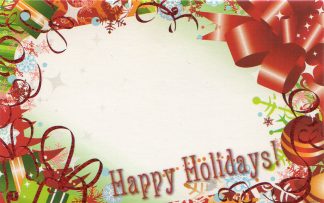 Happy Holidays - presents