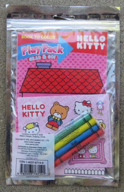 Hello Kitty Play Pack - back