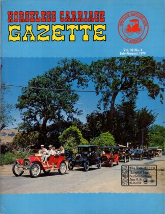 Horseless Carriage Gazette - Vol. 32, No. 4