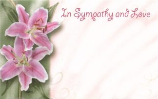 In Sympathy And Love