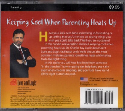 Keeping Cool When Parenting Heats Up (back)