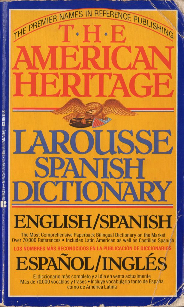 SPANISHENGLISH / ENGLISHSPANISH Larousse Pocket Dictionary