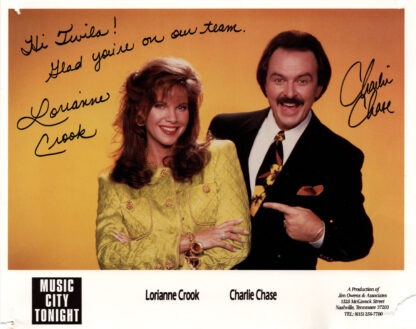 Lorianne Crook & Charlie Chase
