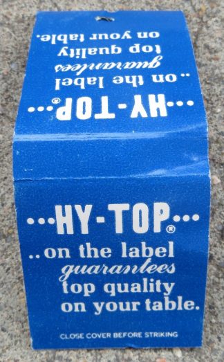 Matchbook for Hy-Top Grocery Store