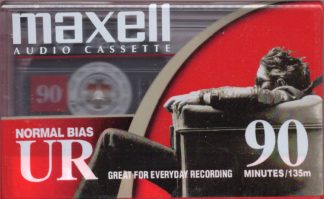 Maxell UR90 audio cassette