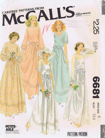 McCall's 6681, Misses' 8